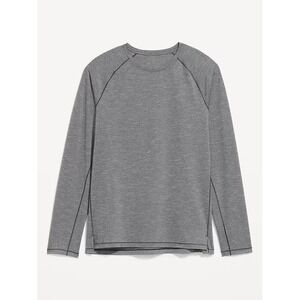 Old Navy Men's Long Sleeve Performance Vent T-Shirt - Dark Gray - XXXL Tall